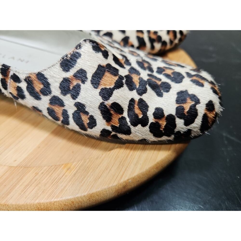 Antonio Melani "SPLENDID" Cheetah‎ Print Textured Leather Ballet Flats W/7 *EUC - Picture 11 of 16
